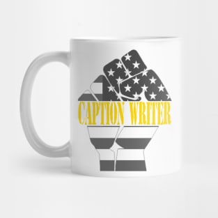 Caption Writer job independent day Mug